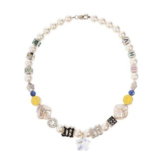Misbhv Necklaces, female, Multicolor, Size: S La Beaded choker