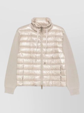 Herno down jacket high neck long sleeves