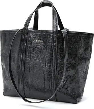 Balenciaga Black Leather Tote Bag (Pre-Owned)