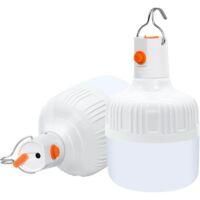 OEM Linterna De Camping D, L&aacute;mpara De Camping Port&aacute;til Recargable Por Usb, 2 Modos De Iluminaci&oacute;n, Potente Luz Impermeable De 600 Lm Para Tiendas De Campa