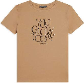 Freddy T-shirt con strass You Glow Today