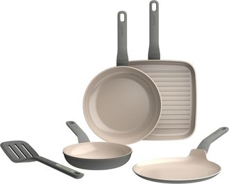 Berghoff Bratpfanne »Leo Balance 5-teilig, Moonmist« Aluminium 5 Stk. tlg