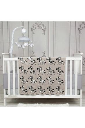 Parkland Collection Zara Transitional Grey Knitted 32 x 40 Baby Blanket in Gray at Nordstrom Rack