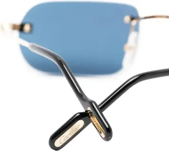 Cartier CT0577S Rimless Sunglasses - Blue