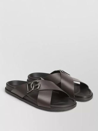 Dolce & Gabbana leather sandals