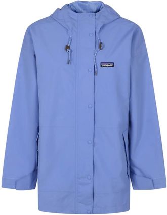 Patagonia Fitness, Dames, Blauw, L, Outdoor regenjas voor vrouwen