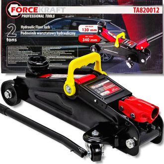 OEM Gato Hidr&aacute;ulico Para Coches Frog De 2 Toneladas Y 130-340 Mm, Marca Forcekraft