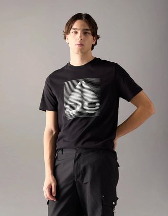 Moose Knuckles Mens Moose Knuckles Raydaze Mens T-Shirt - Black 292 - Size: 38