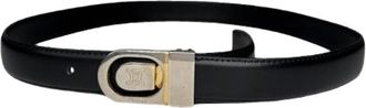 Celine Pre-owned Belts, female, Black, Size: ONE SIZE Pre-owned Leather Belt