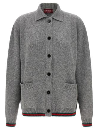 Gucci Womens Polo Cardigan