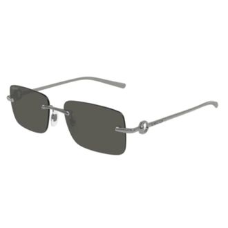 Gucci Sunglasses, unisex, Gray, 55 MM, Gg1703S-001