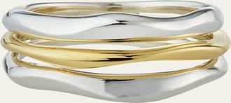 Ippolita Triple-Band Squiggle Ring in Chimera