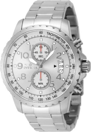 Invicta Specialty Veloquence Chronograph Quartz Silver Dial Mens Watch 69791