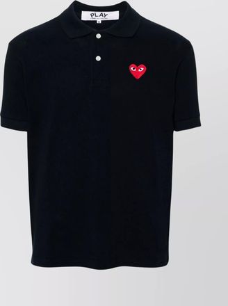Comme Des Gar&ccedil;ons cotton logo polo shirt
