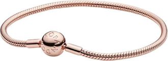 Pandora Moments Slangarmband - unisex - Accessoires - Roze - Maat: ONE Size