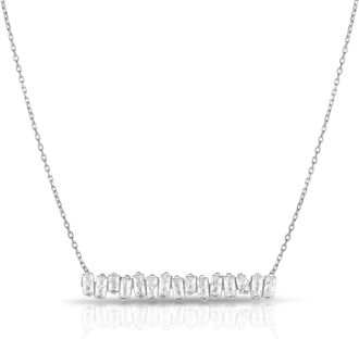 Glaze Jewelry Sterlina Silver Bar Necklace