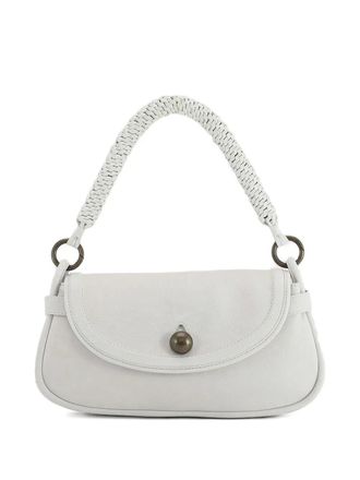 Officine Creative Holes leather shoulder bag - women - Buffalo Leather/Calf Leather - One Size - White