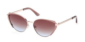 Guess GM0817 28F Womens Sunglasses Gold Size 58