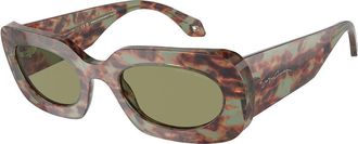 Giorgio Armani AR8182 597714 Womens Sunglasses Tortoiseshell Size 52