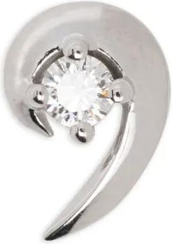 Shaun Leane Orecchino a bottone Talon - Argento