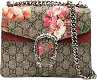 Gucci Pre-owned Cross Body Bags, female, Multicolor, Size: ONE SIZE Pre-owned Fabric Crossbody Bag