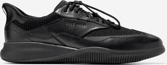 Cole Haan Mens 6.ZER&Oslash;GRAND Quick-On Sneakers - Black Size 10.5