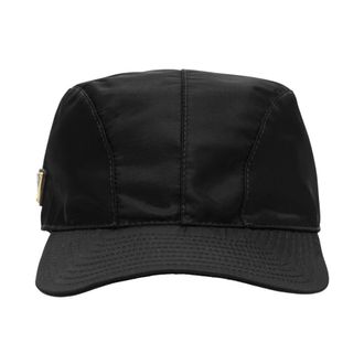Prada Caps, female, Black, Size: S Cap with Visor