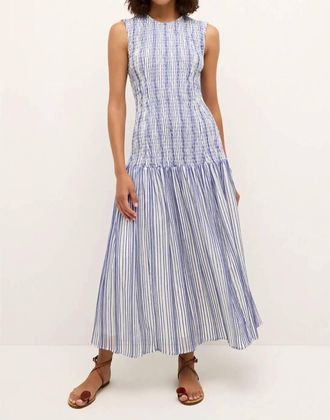 Marie Oliver Porter Dress In Dazzling Stripe