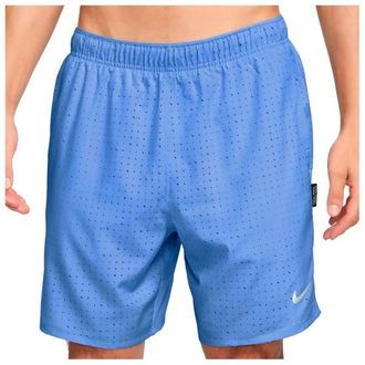 Nike Dri-Fit Breathe Challenger 2-in1 7 Shorts Laufshorts f&uuml;r Herren | blau