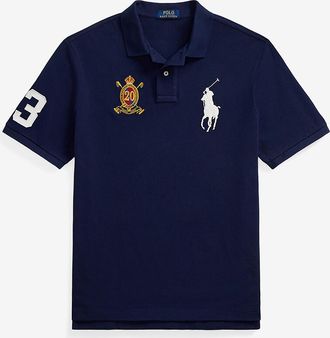 Polo Ralph Lauren Kurzarm-Polohemd Custom Slim Fit 20th Anniversary