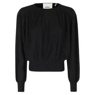 Isabel Marant Enza Sweater - Dames - Truien - Zwart - Maat: XS Wol