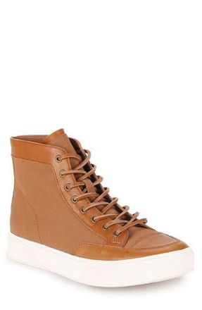 Frye Hoyt Mid Lace Sneaker in Tobacco at Nordstrom Rack, Size 10.5