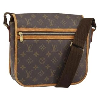 Louis Vuitton Pre-owned Cross Body Bags, female, Brown, Size: ONE SIZE Pre-owned Canvas Cross Body Bag
