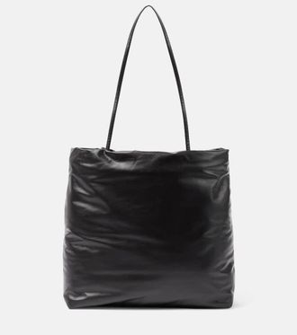 The Row Pim leather tote bag