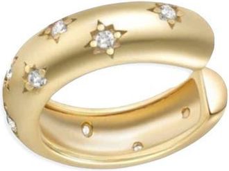 BEN ONI Nova CZ Star Ear Cuff in Gold at Nordstrom