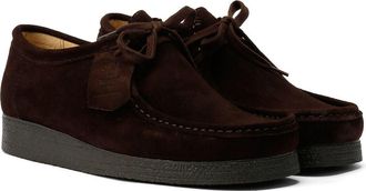 Tower London Apache Suede Mens Dark Brown Shoes - UK 7
