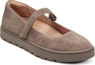 Easy Spirit Kyliee Mary Jane Flat in Taupe at Nordstrom, Size 7.5