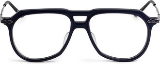 Matsuda Occhiali geometrici - Blu