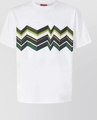 Missoni crew neck graphic print short sleeve t-shirt