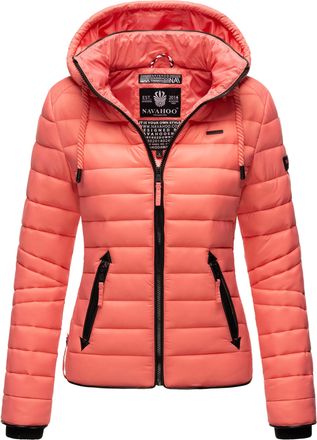 Navahoo Dames Gewatteerde Jas Lulana - Licht, Trendy & Afneembare Capuchon