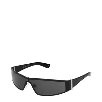 Alexander McQueen Alexander Mcqueen Herrens Sonnenbrille aus schwarzem Acetat