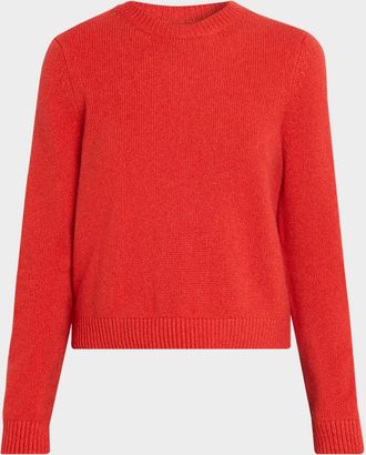 Khaite Leta Cashmere Crewneck Sweater