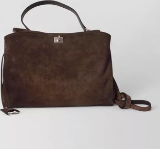 Balenciaga rodeo medium tote bag calfskin leather