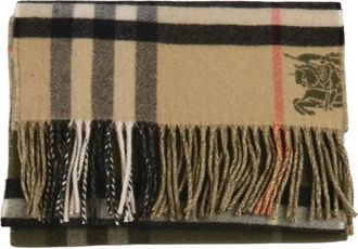 Burberry Sciarpa a quadri - Verde