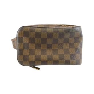 Louis Vuitton Pre-owned Belt Bags, female, Brown, Size: ONE SIZE Pre-owned Damier Geronimos Shoulder Bag