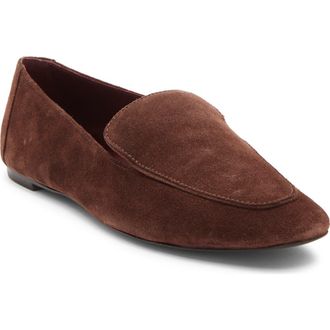 Reformation Kat Loafer in Espresso Suede at Nordstrom Rack, Size 7.5
