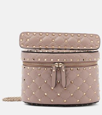 Valentino Garavani Rockstud Spike Small leather vanity bag