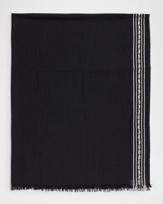 The Row Terela Wool-Cashmere Scarf