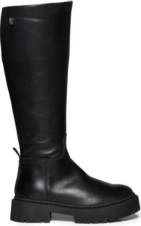 Steve Madden Galina Boot BLACK LEATHER