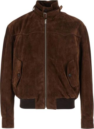 Alexander McQueen Hombre, Chaquetas, Marr&oacute;n, Talla: M